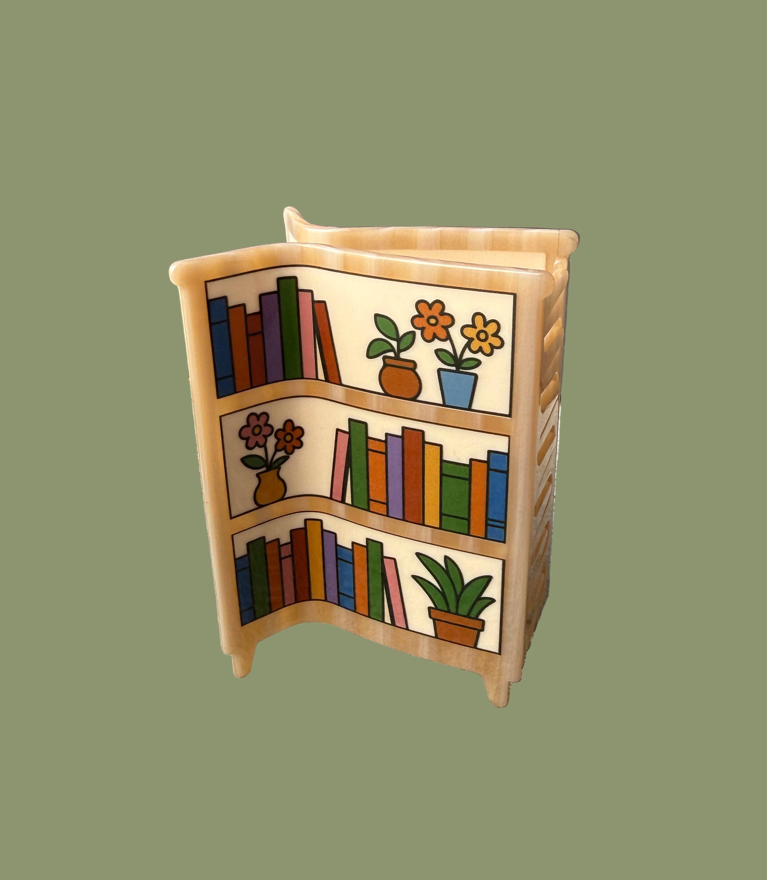 Dainty Studios - Wholesale Hair Clip - Women's - XL Bookshelf Hair Claw Clip