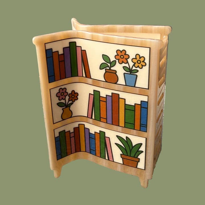 Dainty Studios - Wholesale Hair Clip - Women's - XL Bookshelf Hair Claw Clip0