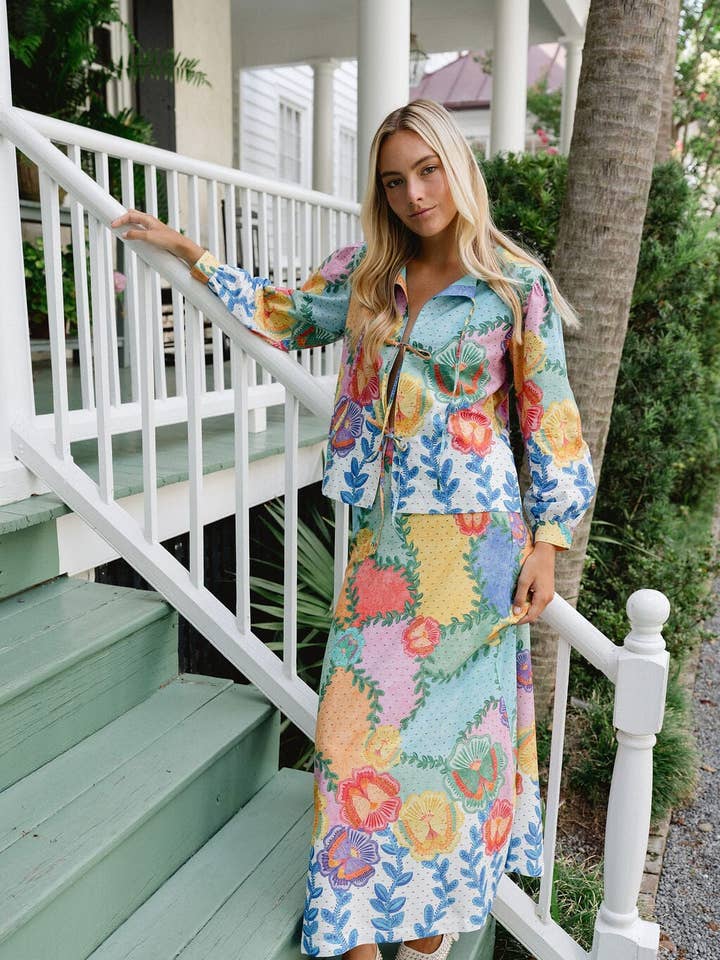 Gonna Tiffany - Floreale per la vendita all'ingrosso da parte di Briton Court