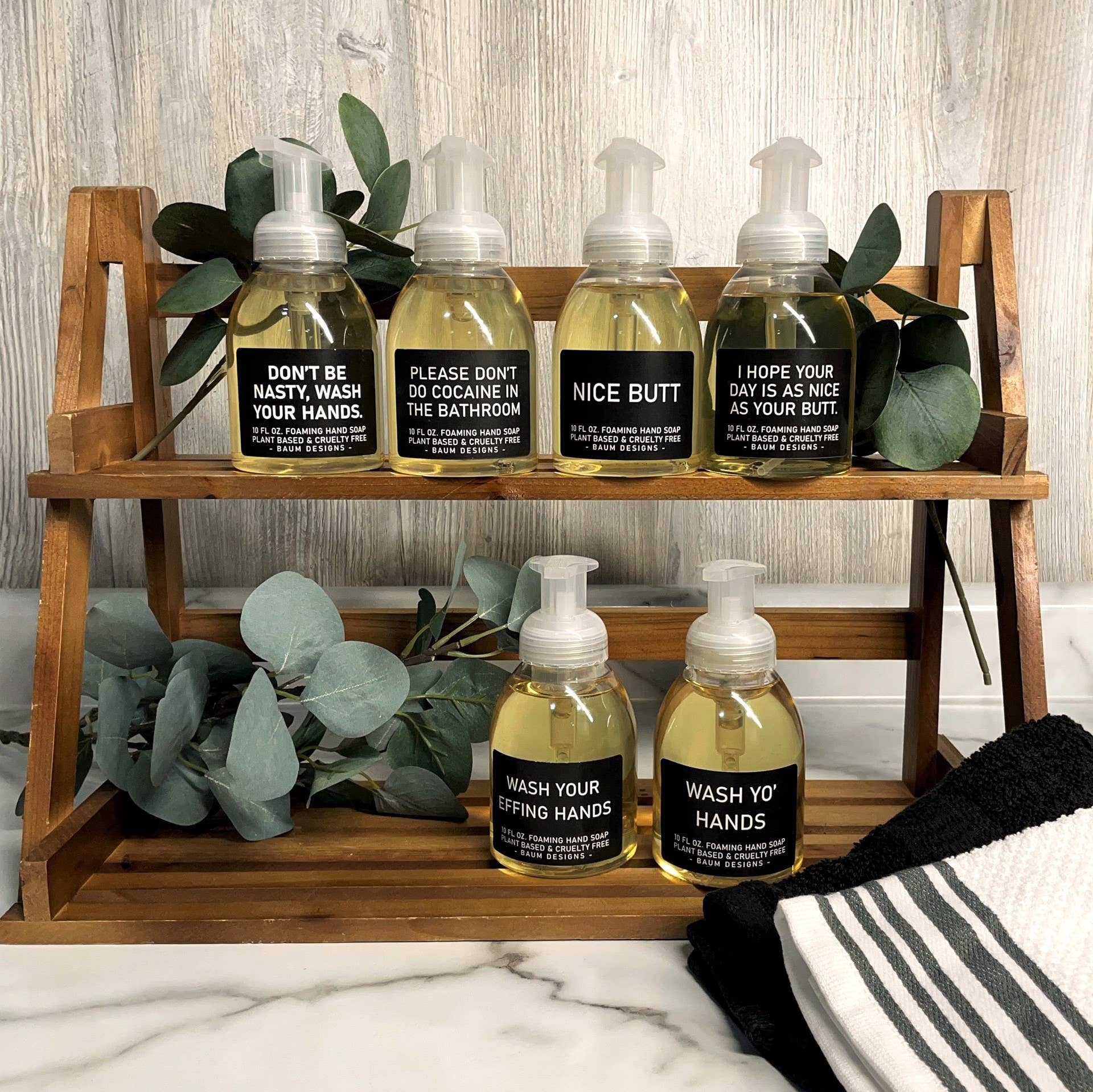 Baum Designs LLC - Vente Savons/lotions pour les mains - Savon pour les mains I Hope Your Day Is Nice As Your Butt 10 fl oz.7