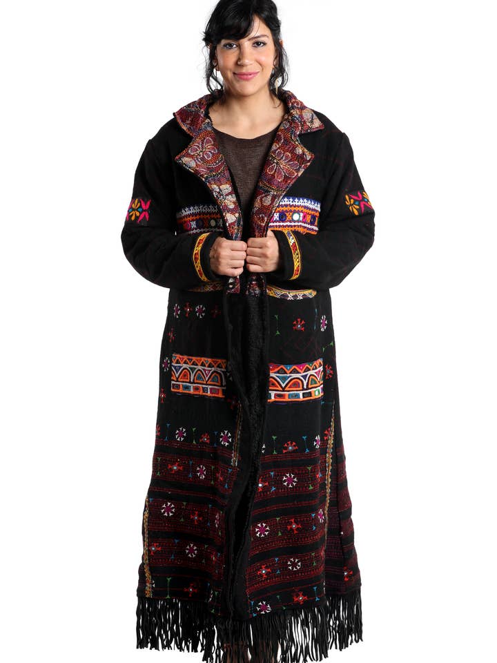 Abrigo de lana merina n.º 108 para venta al por mayor de StandAwt