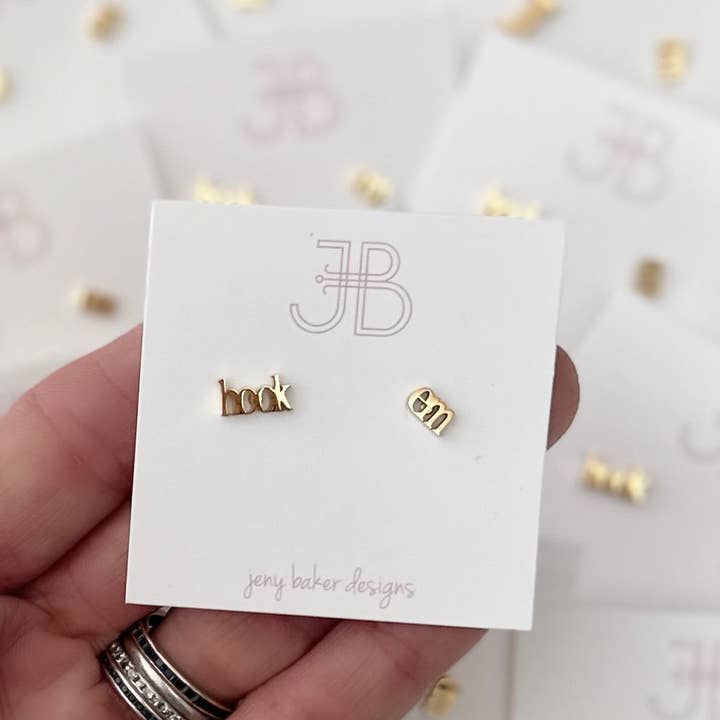 Jeny Baker Designs - Wholesale Stud/Post Earrings - Chant Studs9