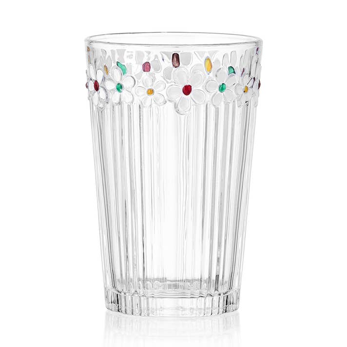 Darbie Angell Painted Daisy HB S4 Brown Box Pkg for wholesale by Fitz and Floyd® Mikasa® Pfaltzgraff®