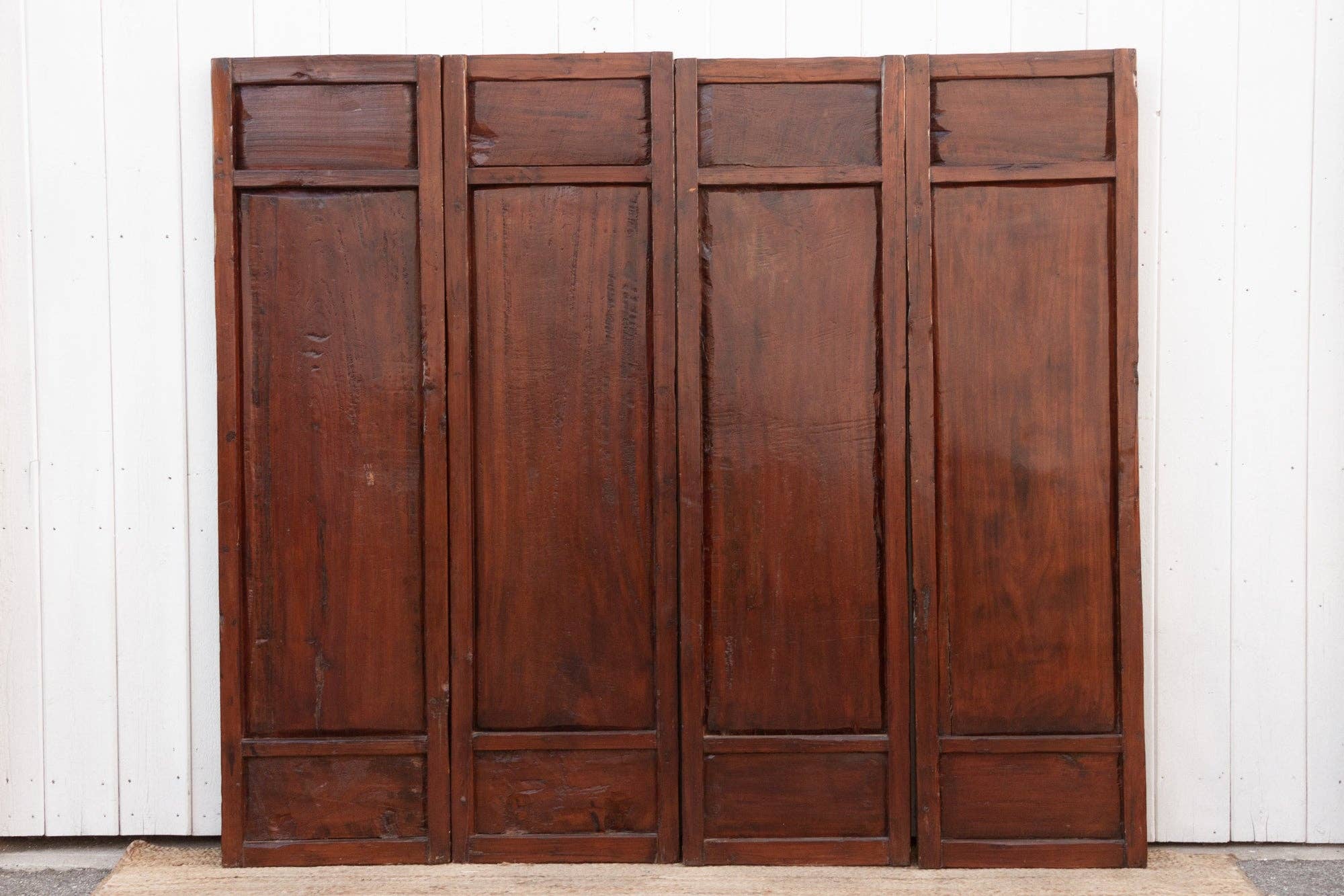 De-cor - Wholesale Wall Accent - Set of 4 Mid-Century Finely Carved Door Panels5