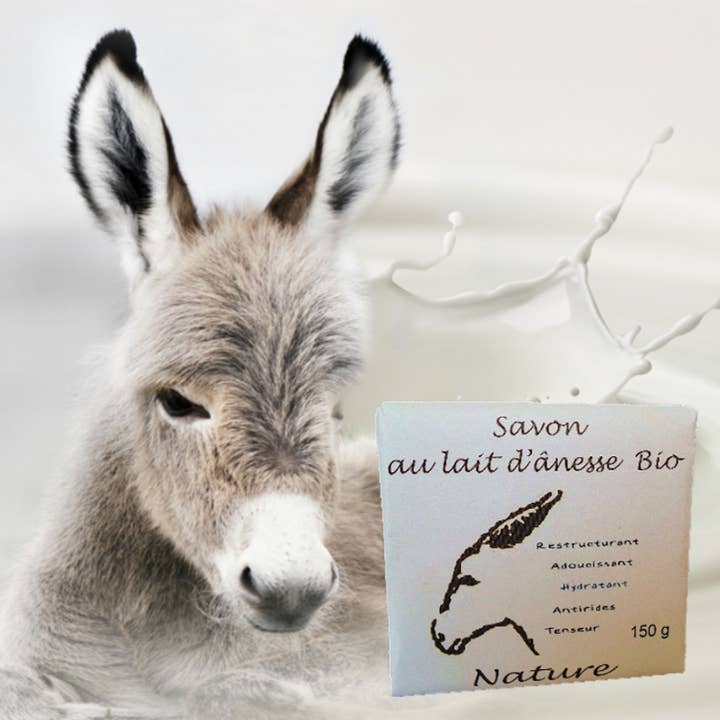 la savonnière - Wholesale Bar Soap - Organic natural donkey milk soap 150 g