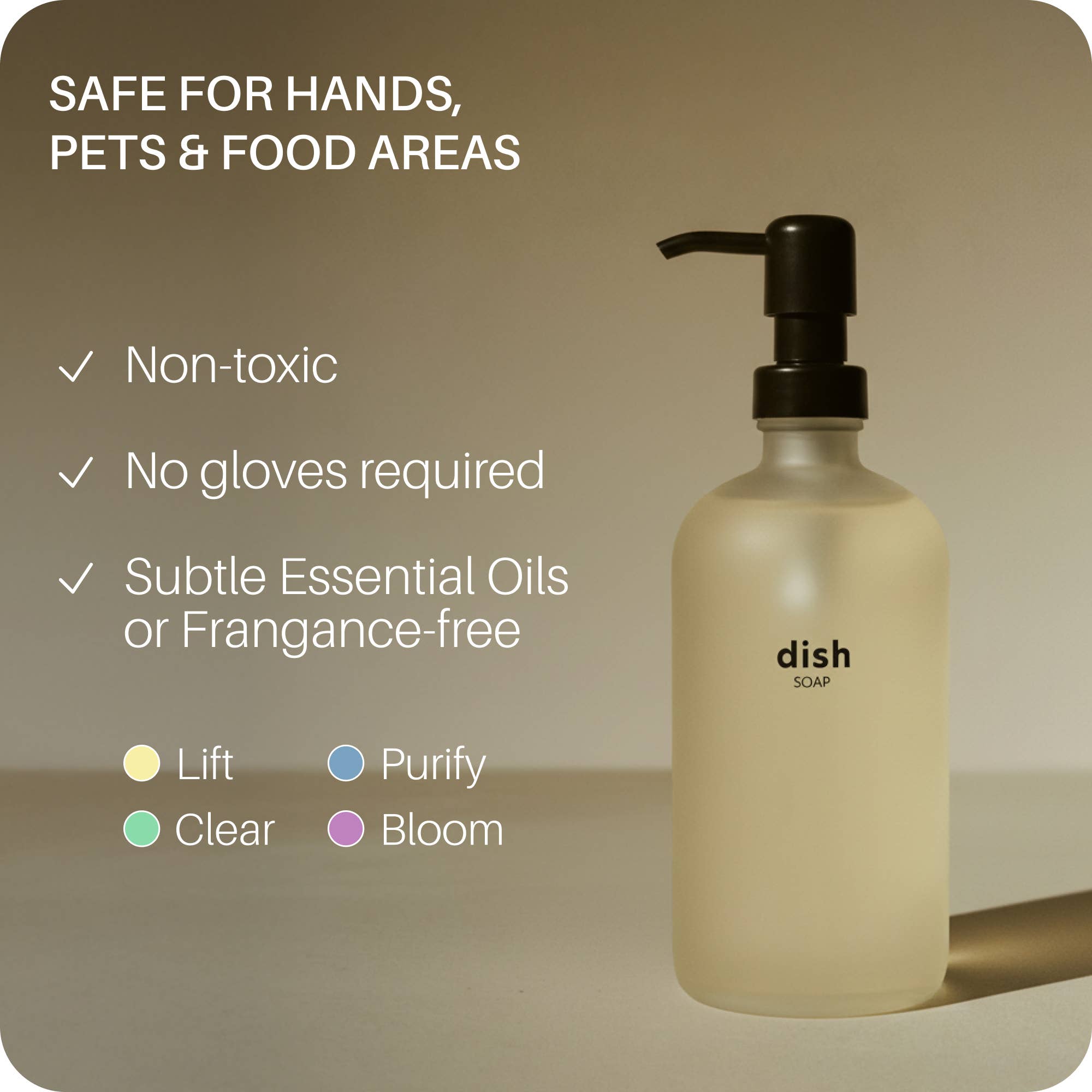 Everneat - Wholesale Dish Soap - Dish Soap (Glass Bottle)5