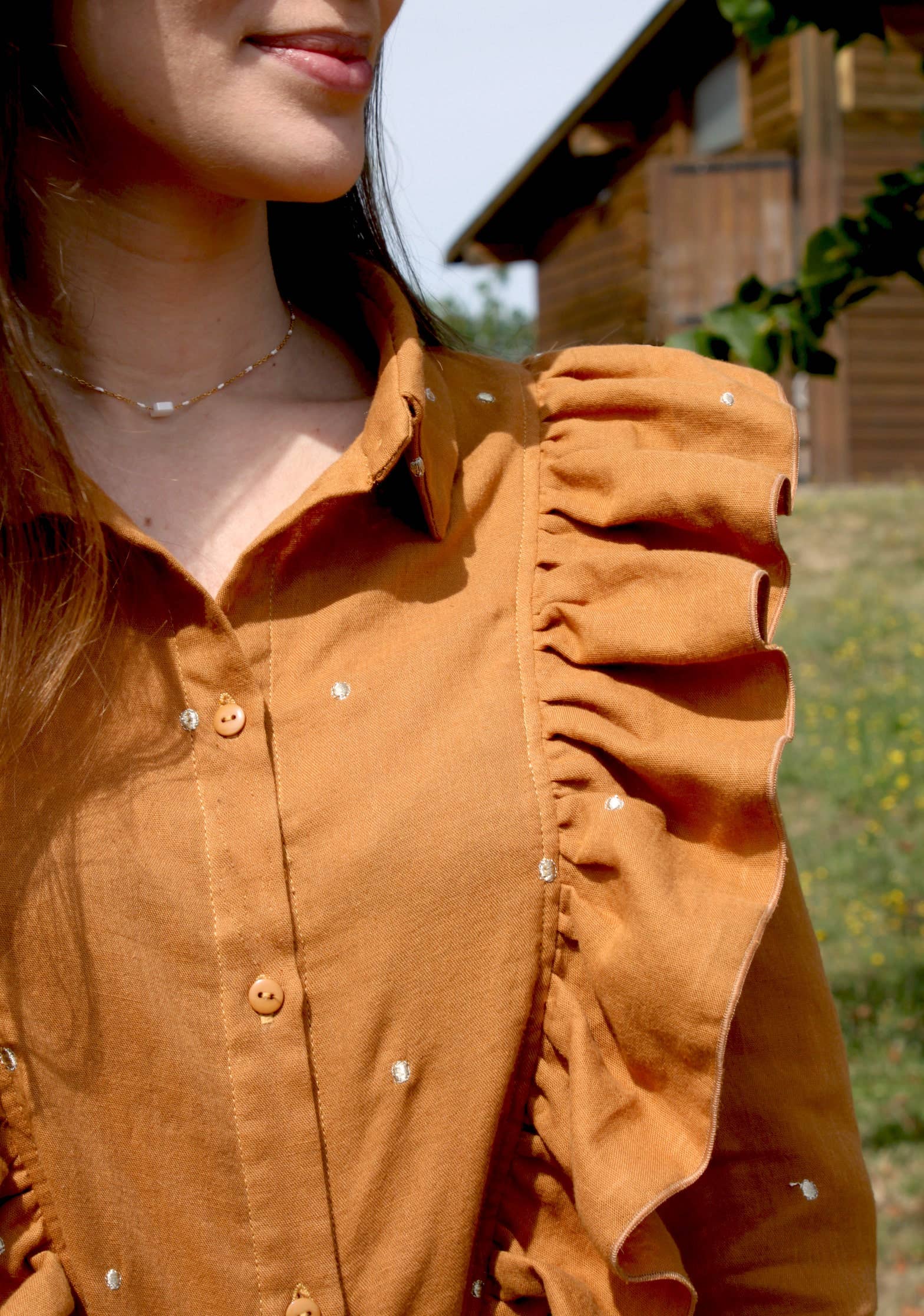 Cha' coud - Wholesale Craft Sewing Kit - Sewing pattern - The Elena dress2