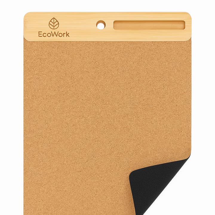 Fustik - Wholesale Desk Organizer - Multifunction Cork and Bamboo Desk Mat2