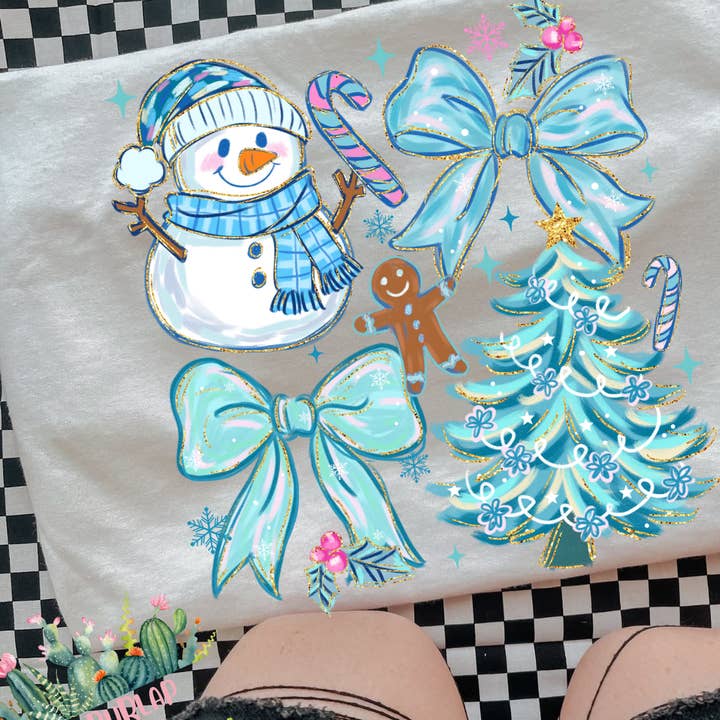 Blue Christmas for wholesale by The Burlap Cactus