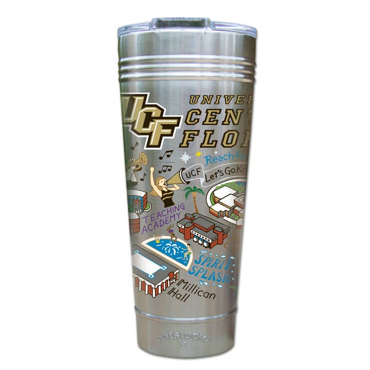 Central Florida, University of Collegiate Thermal Tumbler for wholesale by catstudio