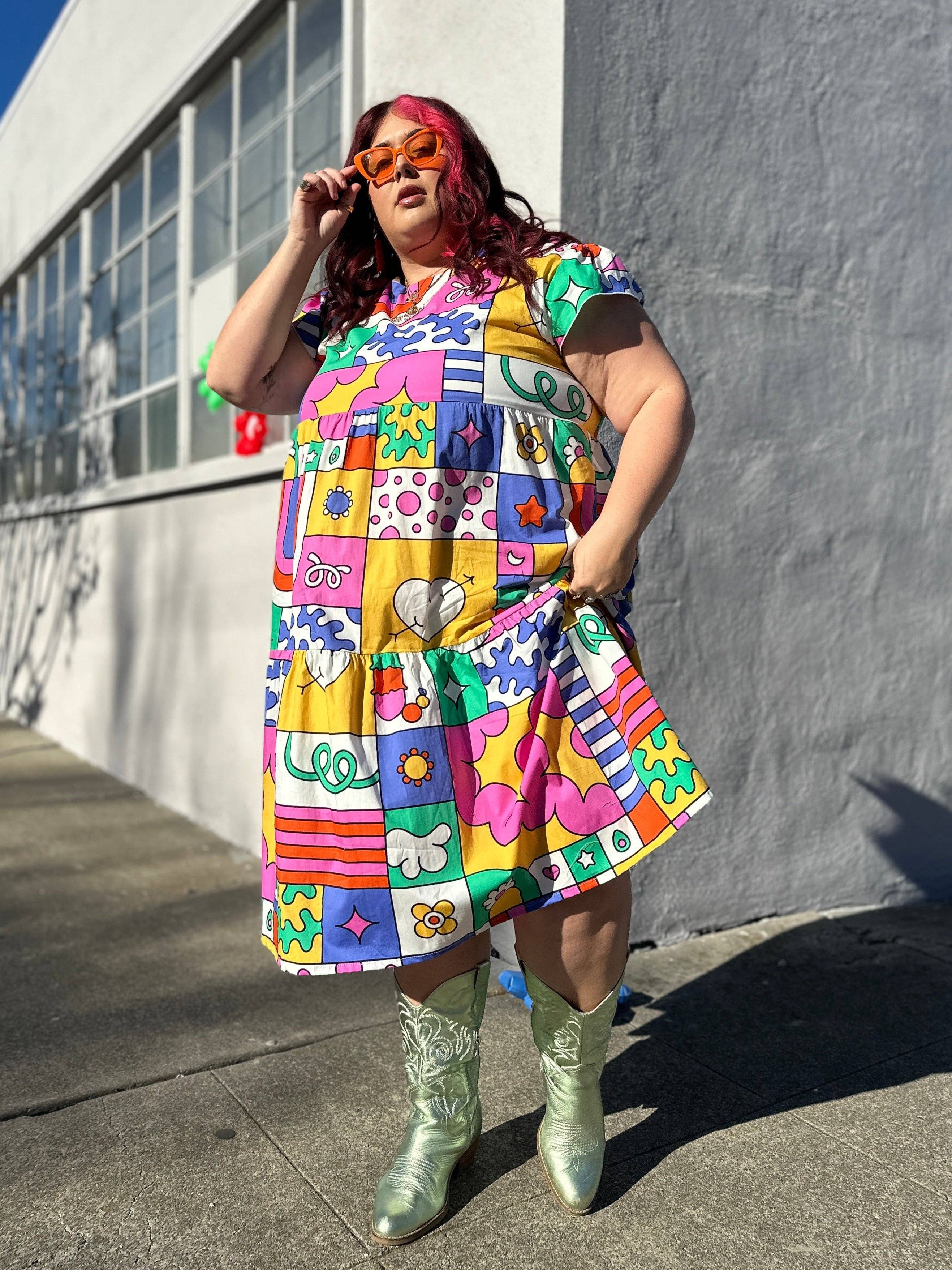 Nooworks – Vestido - Mulher por atacado – Frida Wormiverse1