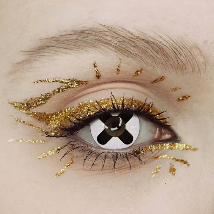 ELKLENS - Wholesale Contact Lenses - Halloween Black & White Cosplay Contact Lenses