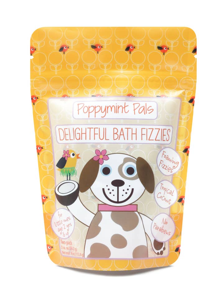 Deliciosas gaseosas de baño de Poppymint Pals para venta al por mayor de Laki Naturals