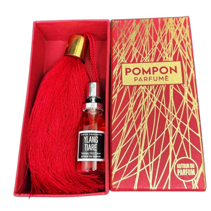 Pompon Perfumado Rojo para venta al por mayor de Autour Du Parfum