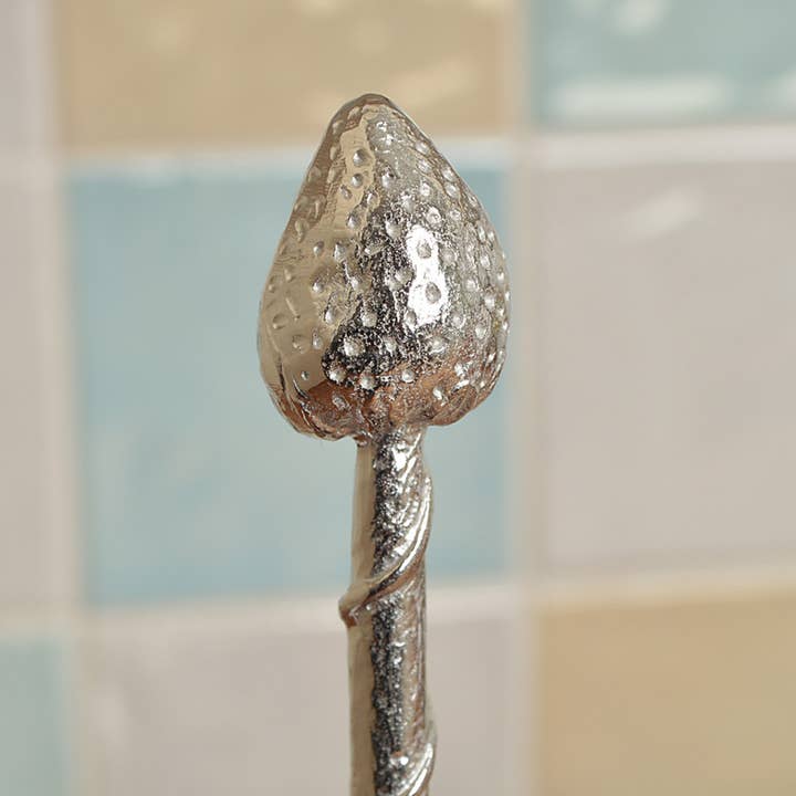 Glover & Smith - Wholesale Kitchen Spoon - Strawberry Jam Spoon, Pewter Jar Spoons With Hooks