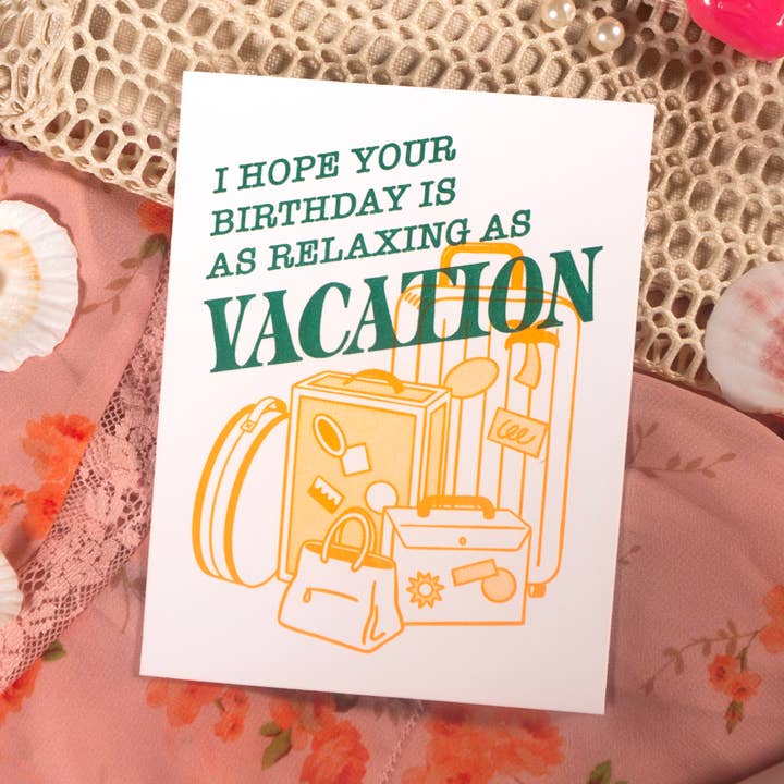 Carte d'anniversaire de vacances pour la vente par Promise You'll Write