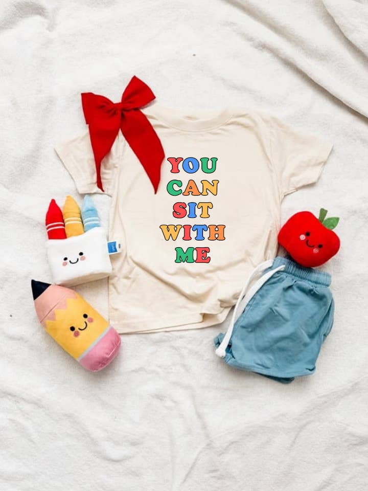 you can sit with me (primary colors) for wholesale by June+Grey