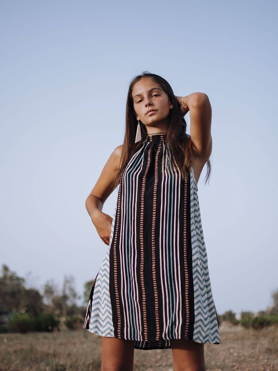 Bijondo - Venta al por mayor Vestido - Mujer - Vestido corto de rayón Mariana4