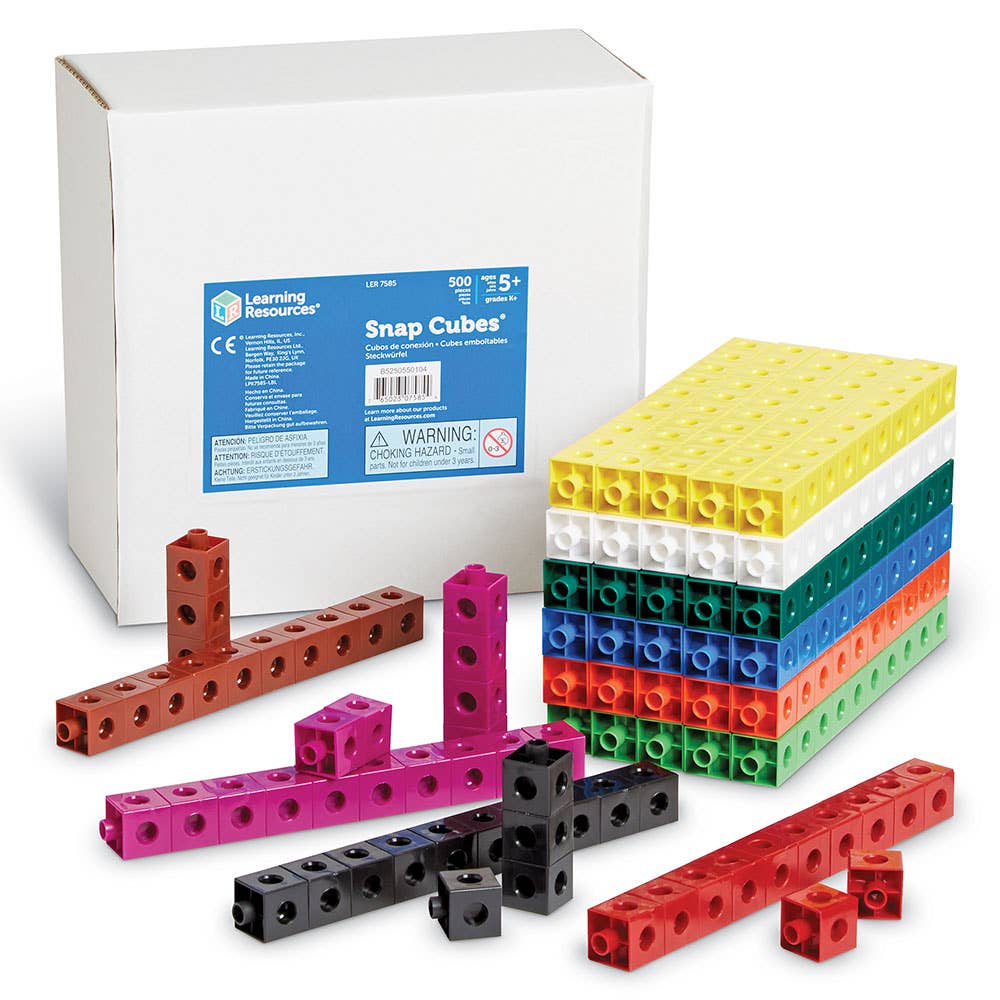 Learning Resources - Wholesale Toy Set - Kids - Snap Cubes®, Set of 5005