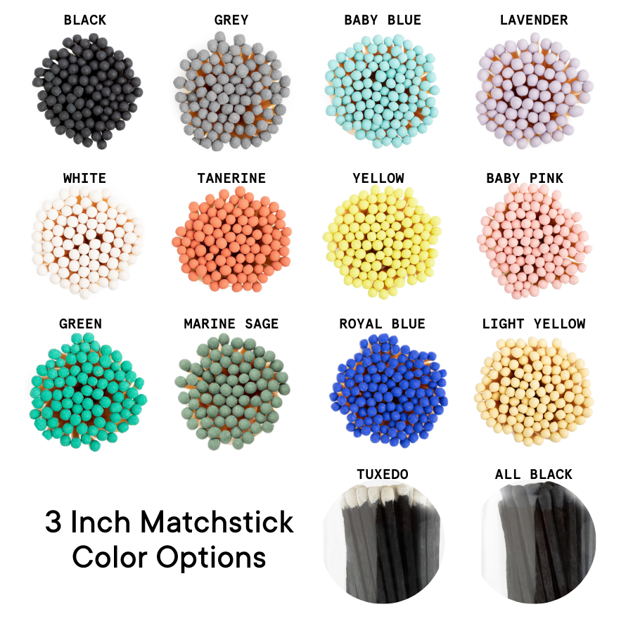 Enlighten the Occasion - Wholesale Lucifers - Navulbare Veiligheidskleur Tip Luciferset0