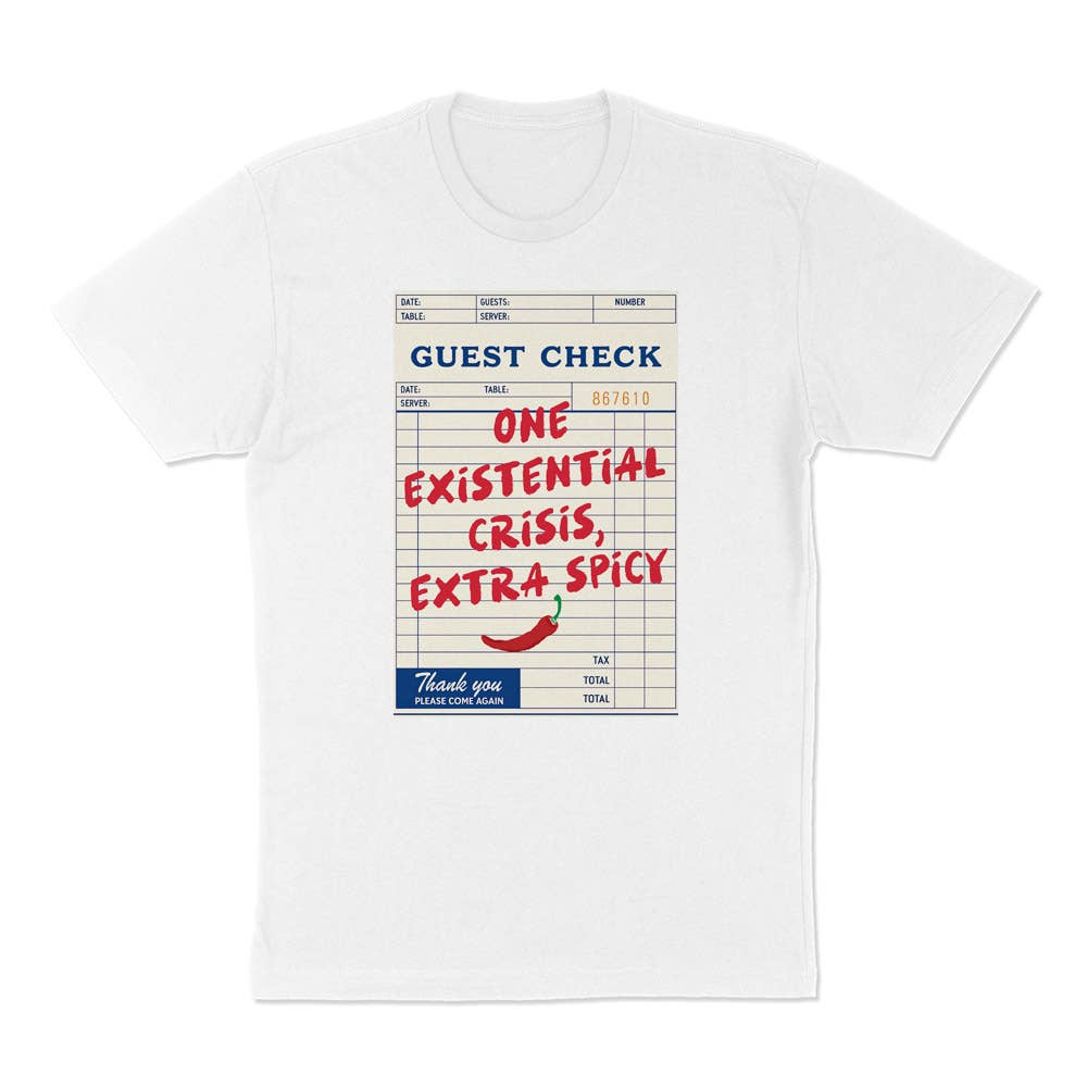 DaisyChainDesignCo - Wholesale T-shirt met print - Uniseks - Extra Pittige Crisis Grafisch T-shirt4