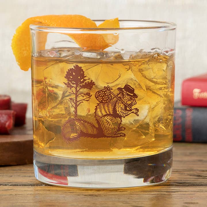 Barware | Whiskey Glass | Squirrel Glass | Glassware for wholesale by Two Little Fruits