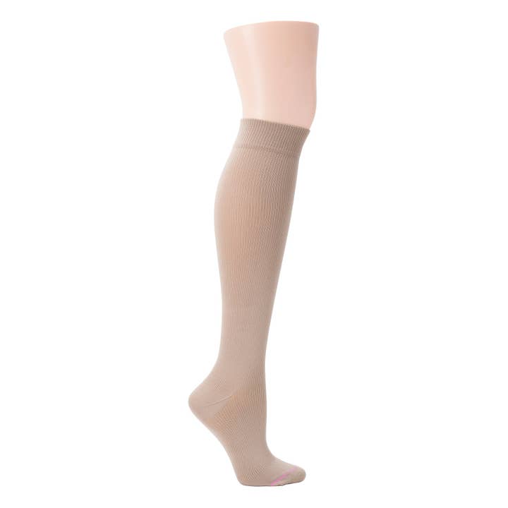 Dr. Motion - Wholesale Socks - Women's - Solid Microfiber Nylon | Knee-High Compression Socks For Women7