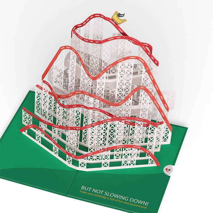 Over the Hill Birthday Pop-Up Card 5x7" for wholesale by Lovepop Cards