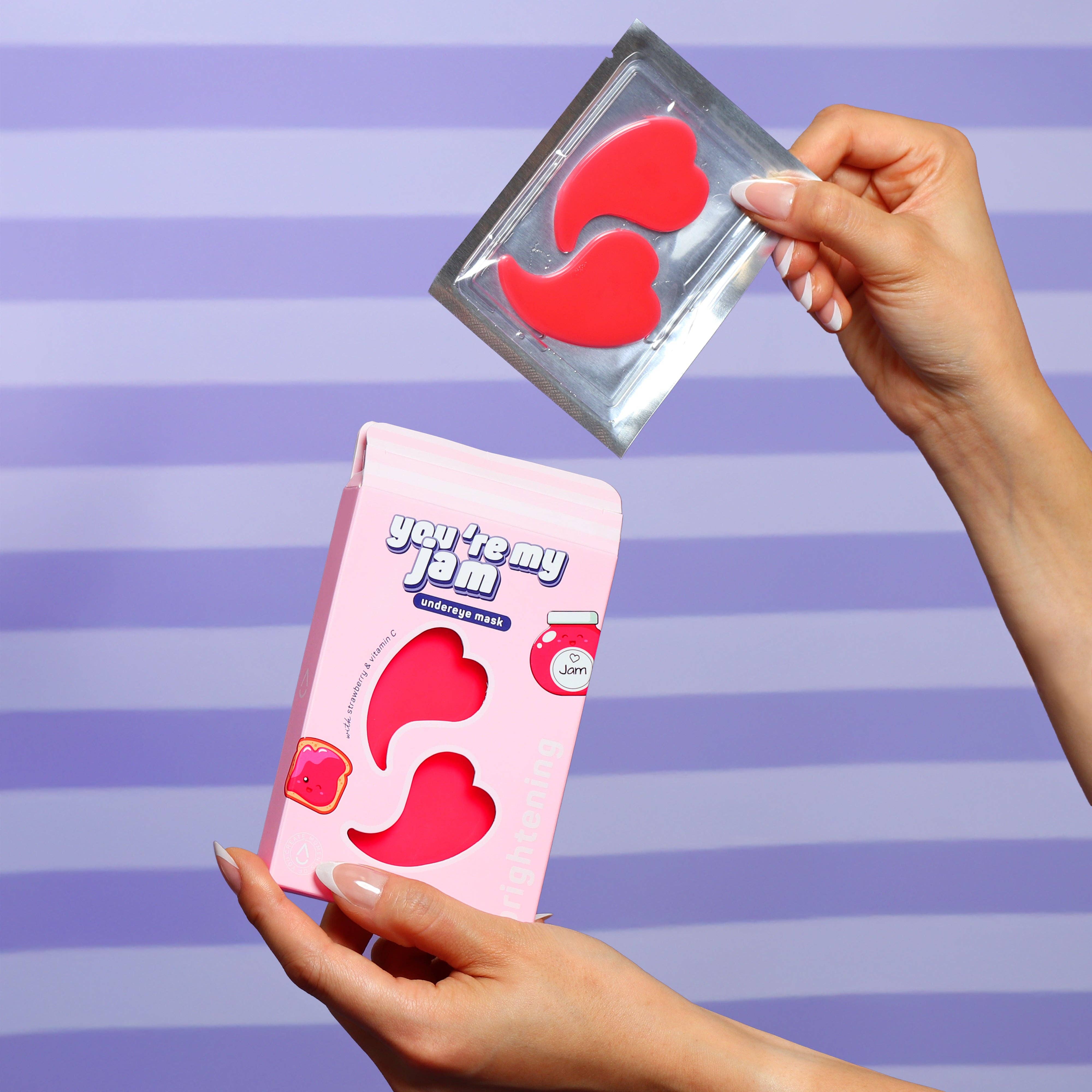 My Spa Life - Wholesale Eye Treatment Mask - You're My Jam Brightening Hydrogel Undereye Patches | 3 Pack4