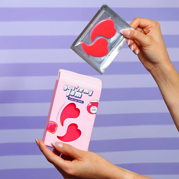My Spa Life – wholesale Eye treatment mask – You're My Jam Brightening Hydrogel Undereye Patches | 3 Pack4