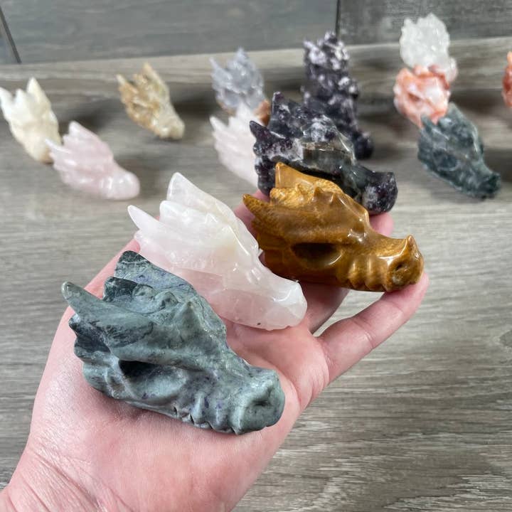 Keystone Crystals - Wholesale Spiritual Stone/Crystal - Gemstone Dragon Skulls – Wholesale Crystal Carvings1