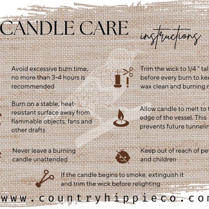 Country Hippie Co. - Wholesale Jar/Filled Candle - Honky Tonk Nights Apothecary-Inspired 9 oz Candle 2