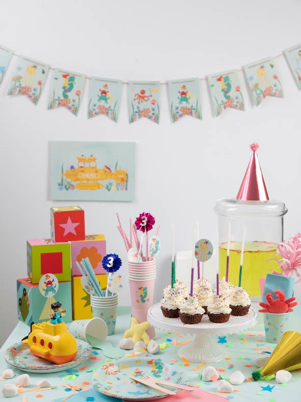 Under the Sea Design, Party Banner for wholesale by BalinMandalin