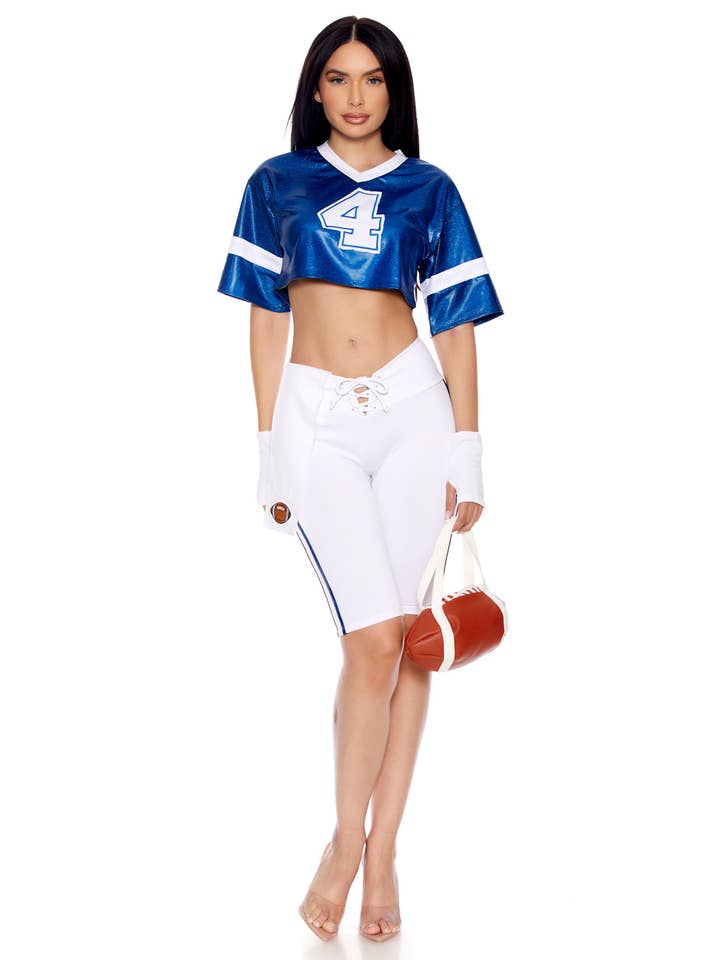 Multicolor Star MVP Sexy Football Player Costume for wholesale on Faire