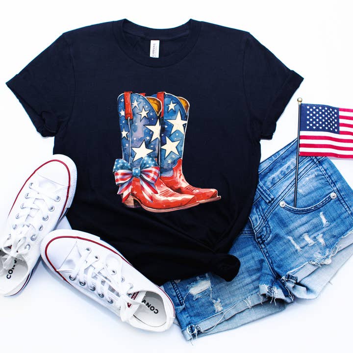 4th of July Boots for wholesale by Avenue J