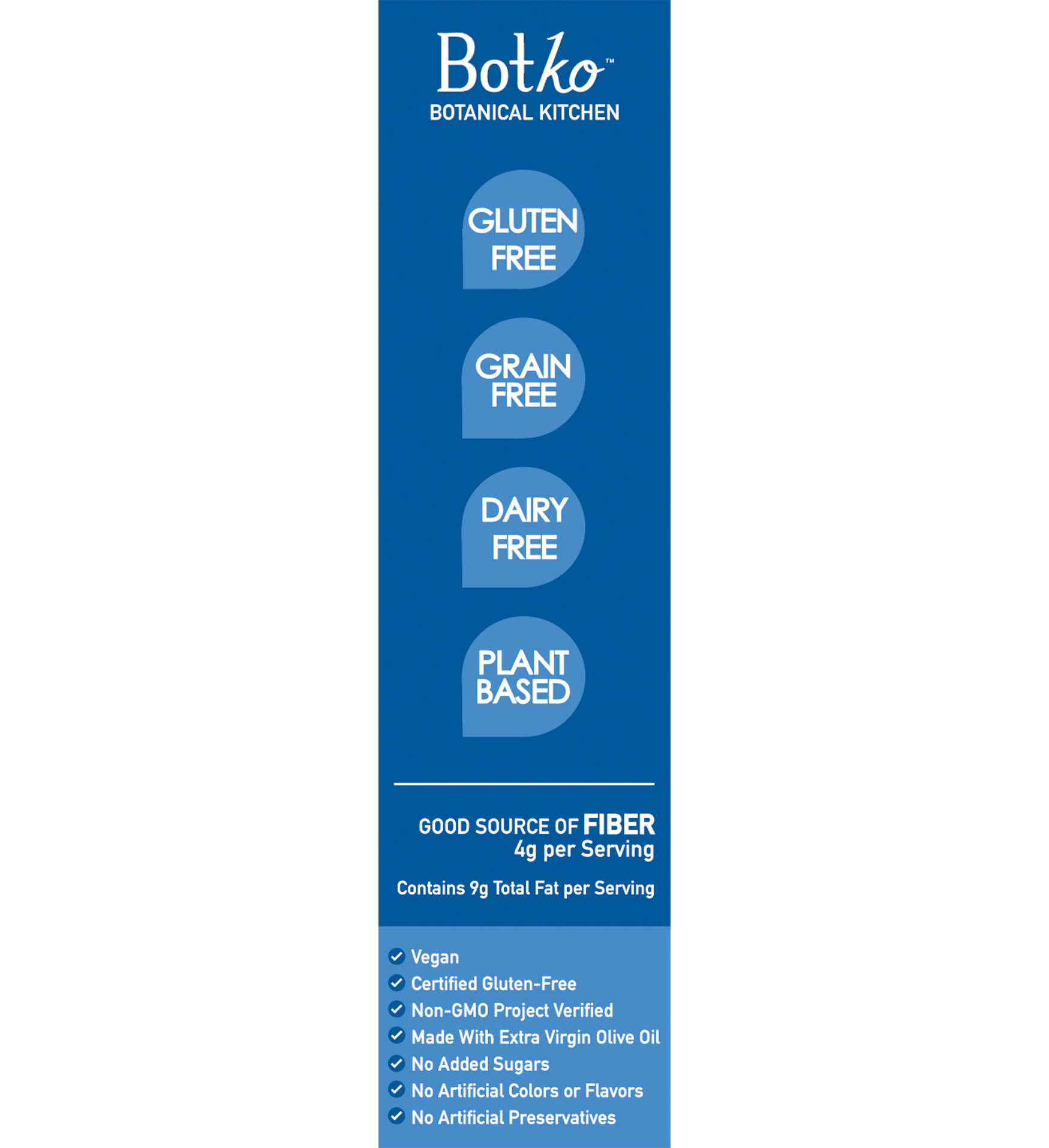 Botko - Wholesale Crackers - Botko Gluten and Grain Free Crackers, Sea Salt2