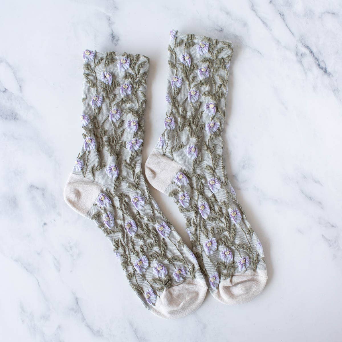 Tiepology – wholesale Socks – Women's – Daisy Flower Casual Socks10