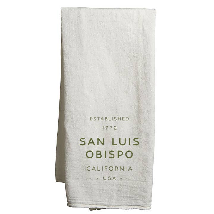 Custom TEXT 22" x 38" Flour Sack Tea Towels for wholesale by Mercantile 12