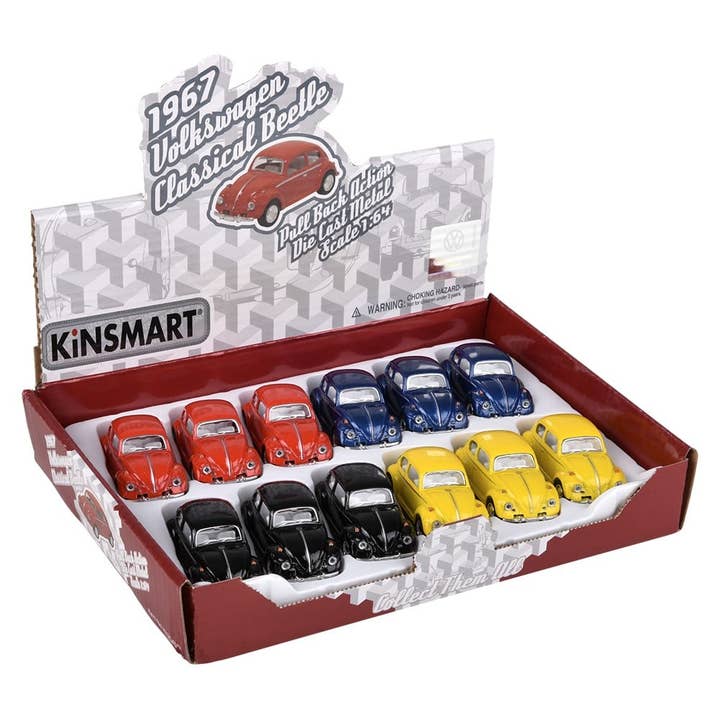 La Luna Bella - Toys - Wholesale Toy car/truck – Child - 2.5" Diecast 1967 VW Classic Beetle - LLB Toys4