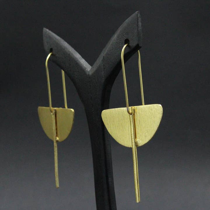 LA MAR - Wholesale Dangle Earrings - MERIDIANA gold-plated earrings6