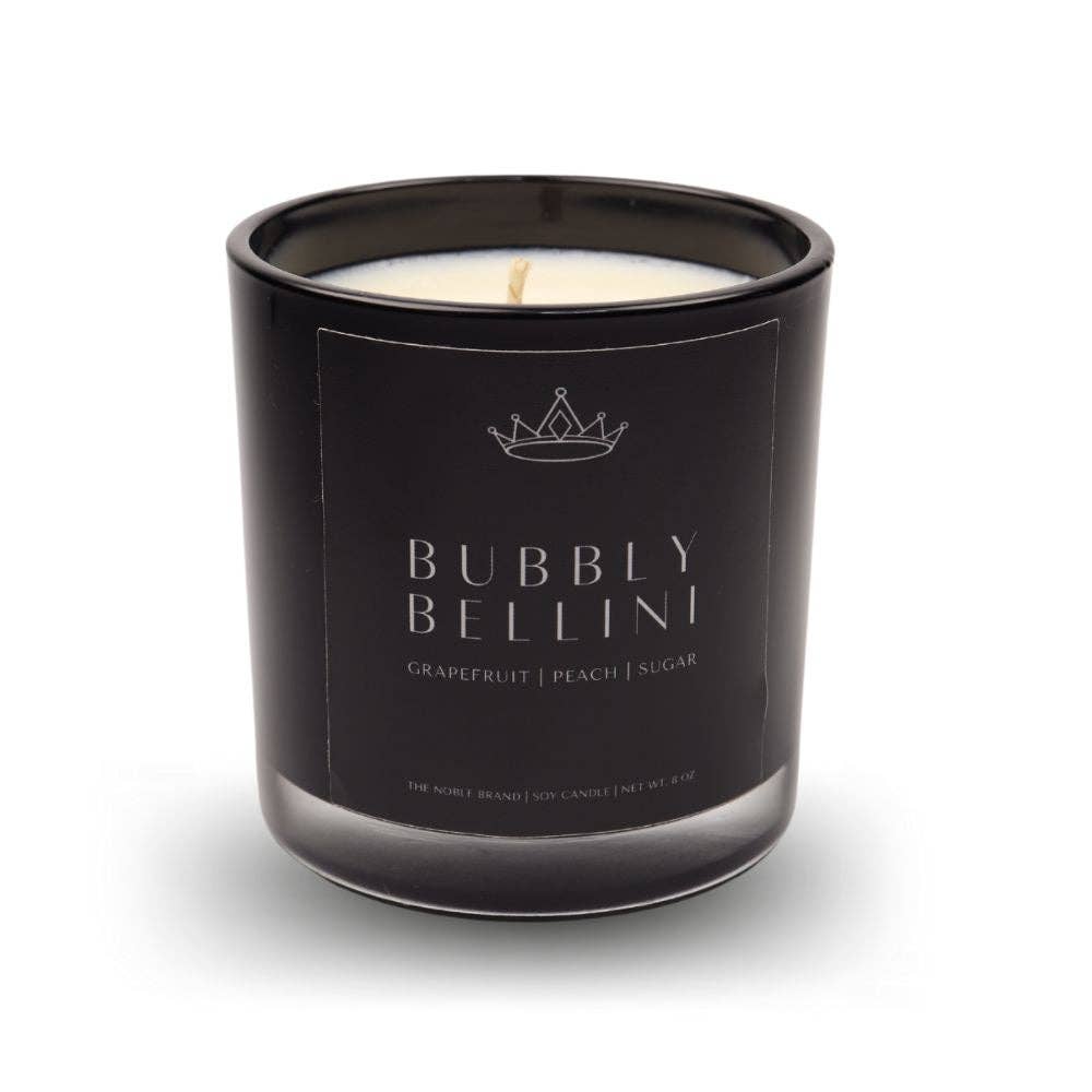 The Noble Brand - Wholesale Jar/Filled Candle - Bubbly Bellini Soy Candle4