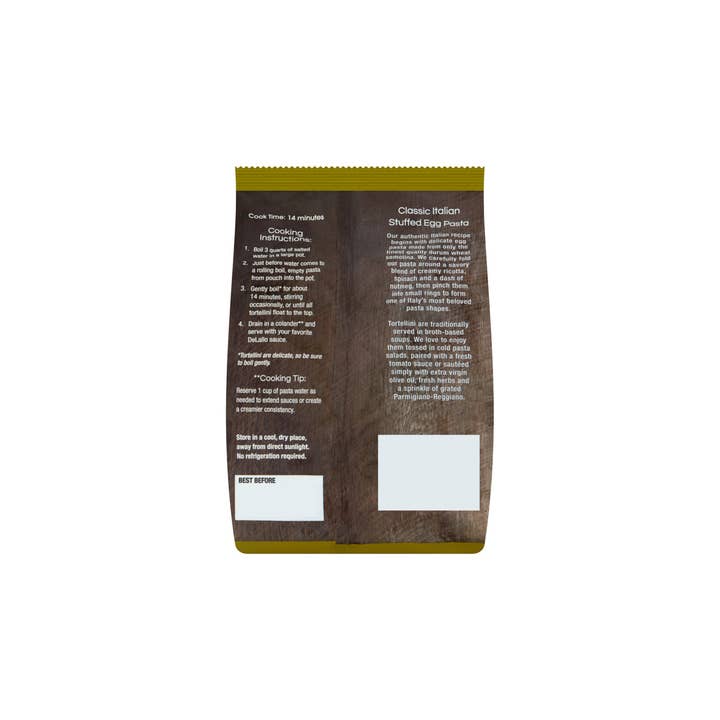 Delallo - Wholesale Pasta - Spinach Tortellini1