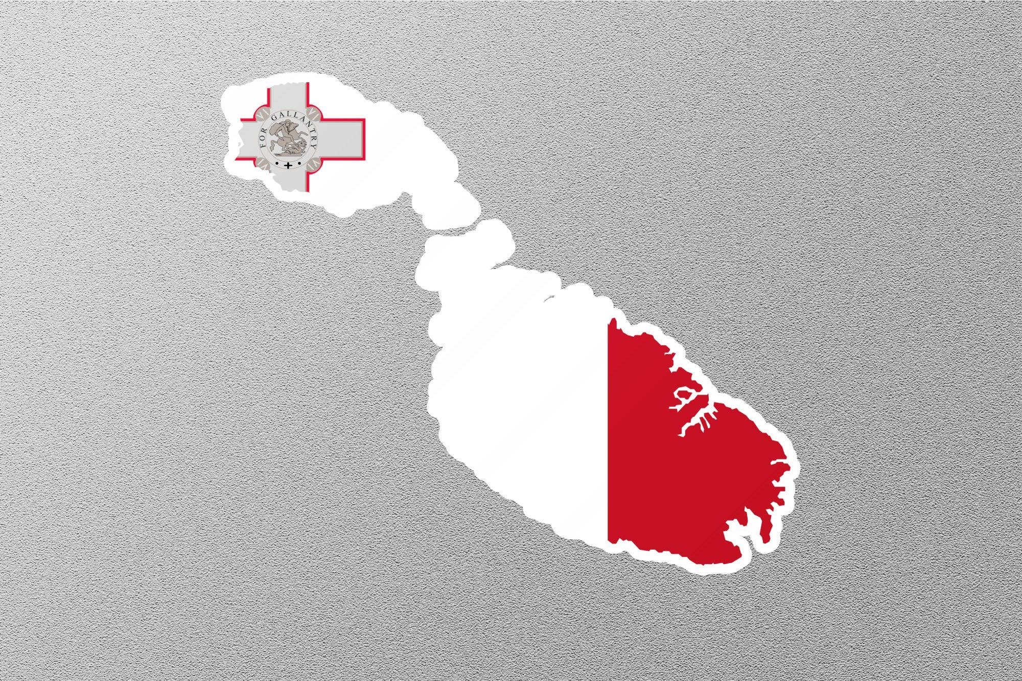 GraffMerch.com - Wholesale Sticker - Flag of Malta Sticker1