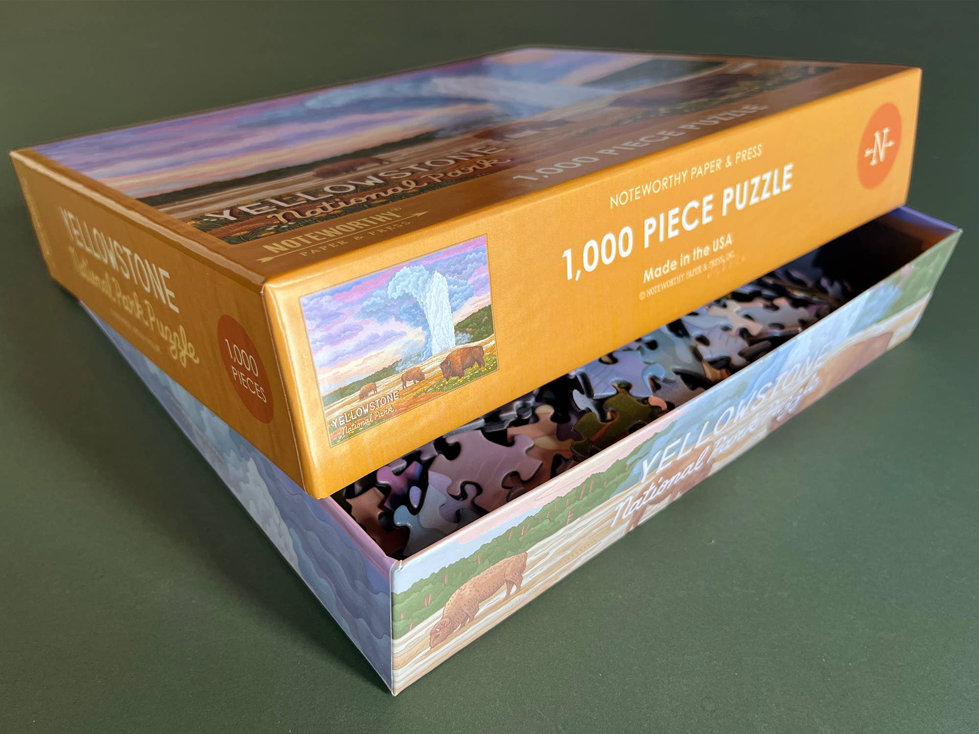 Noteworthy Paper & Press - Vendita all'ingrosso Puzzle - Adulti - Puzzle del Parco Nazionale di Yellowstone3