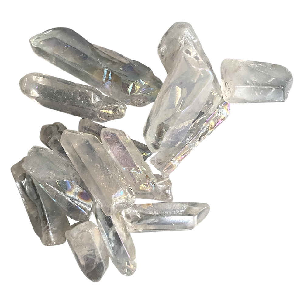 VIE – wholesale Spiritual stone/crystal – Electroplated Quartz Points, 2-3cm, Single28