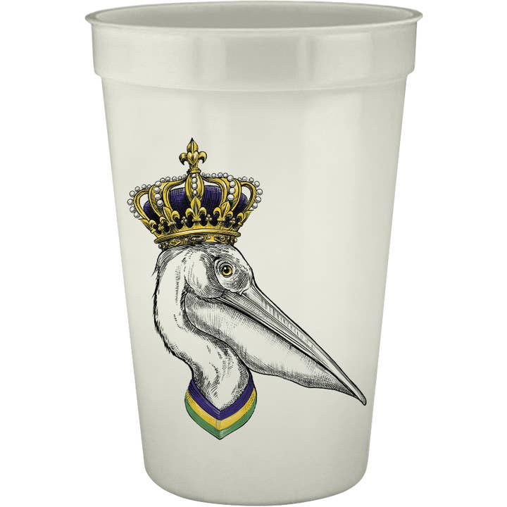 King Pelican 16oz Pearlized Cups for wholesale by Alexa Pulitzer