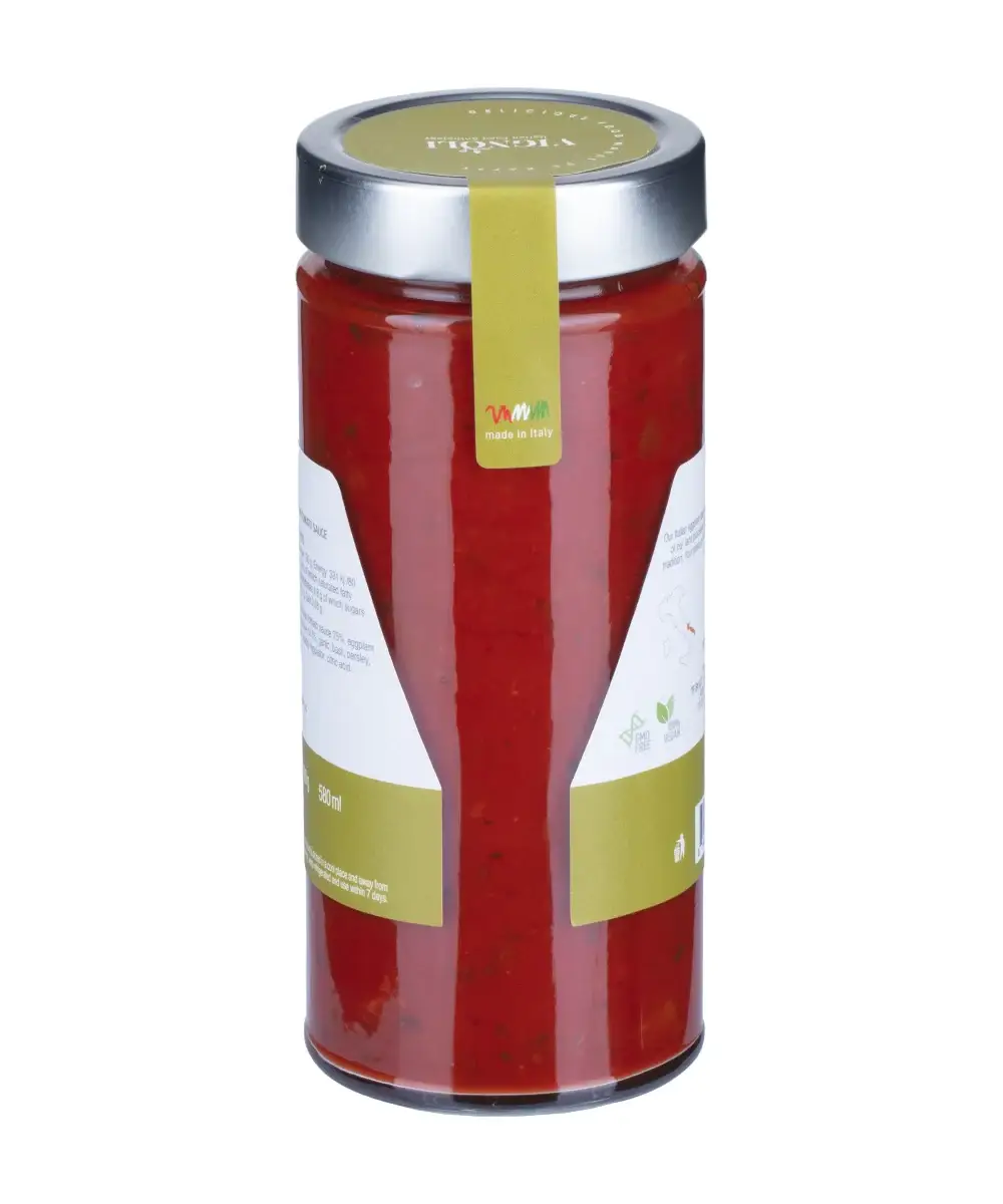 Vignoli Food - Vente Sauces pour pâtes - Sauce pour pâtes aux aubergines - 19,75 oz1