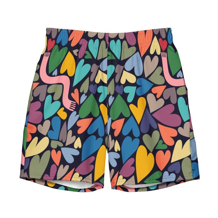 Costume da bagno Heart Chase per uomo per la vendita all'ingrosso da parte di Palet Theory