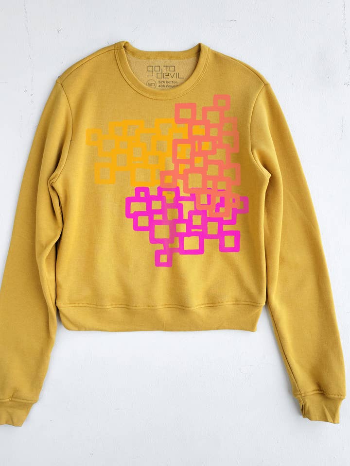 Sudadera Squares para mujer para venta al por mayor de Go To Devil
