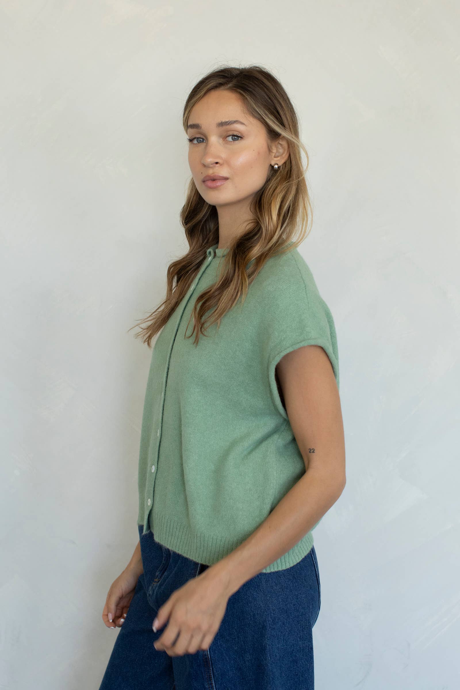 Things Between - Wholesale Cardigan - Women's - Piper Vest Cardigan35